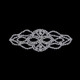 Diamante Motif - B005 - 130mm x 55mm